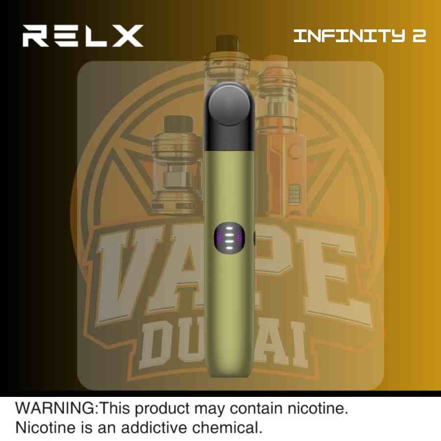 RELX Infinity 2 vape device with 440mAh battery in Dubai