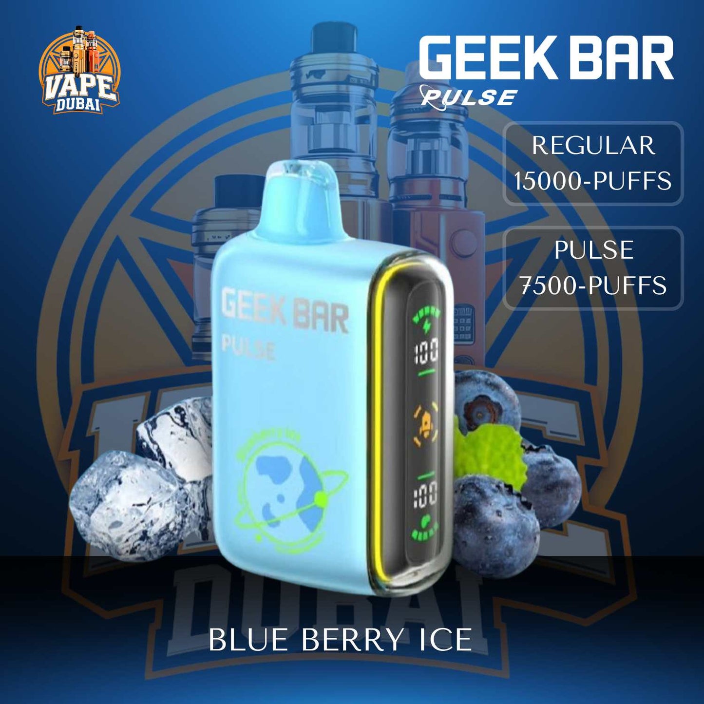 Buy Geek Bar Pulse 15000 Puffs Vape Online Dubai