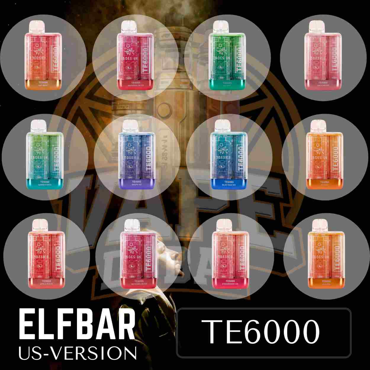 Premium ELFBAR TE6000 Disposable Vape Box – UAE Edition 2025