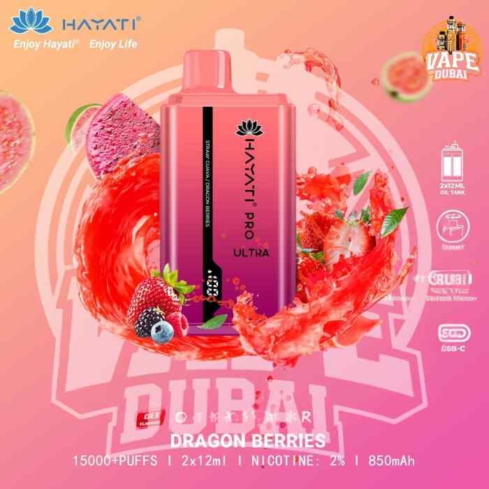 Buy Hayati Pro Ultra 15000 Puff Online UAE