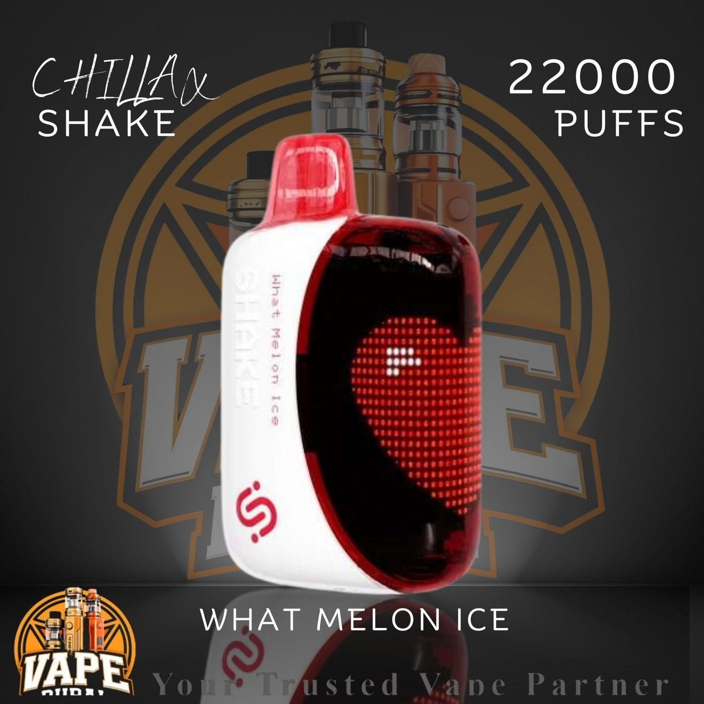 Chillax Shake Vape Long-Lasting Device – Best Price UAE