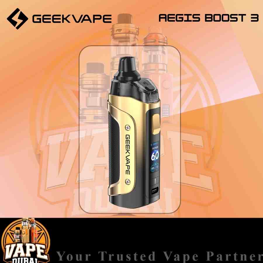 Durable Vape Kit Geekvape Aegis Boost 3 – Dubai Edition