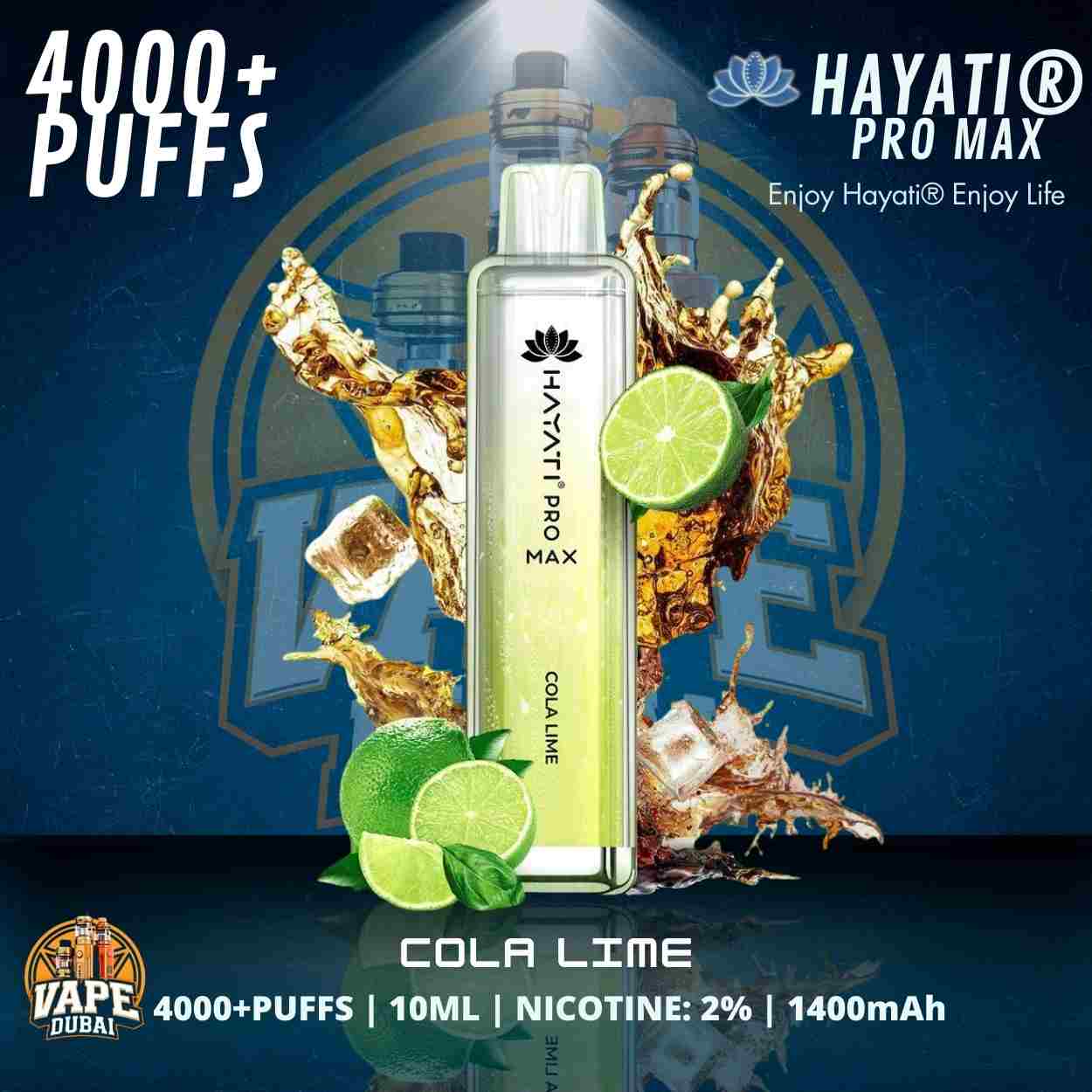 Hayati Pro Max Sleek Disposable Vape – UAE Edition