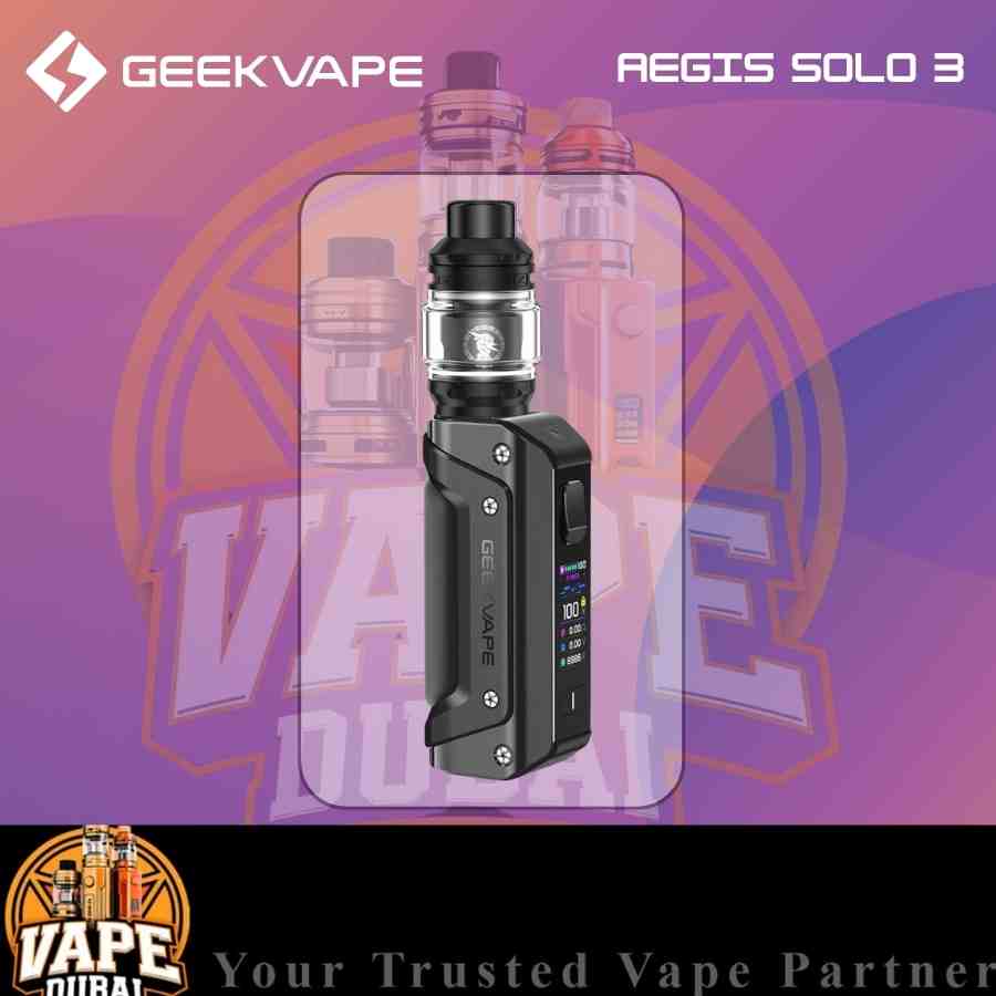 Durable Geekvape Aegis Solo 3 with Subohm Tank
