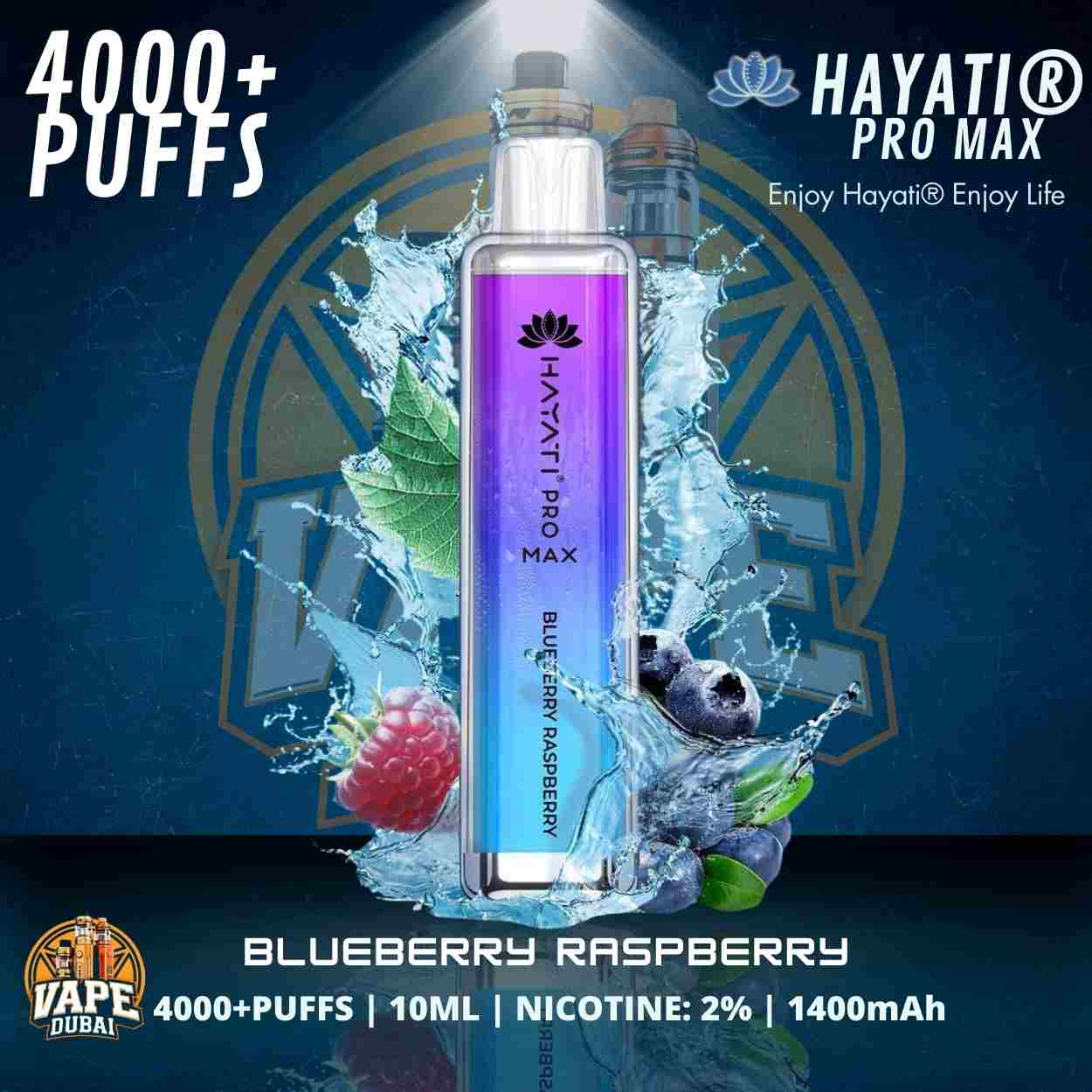 Hayati Pro Max Vape with Long-Lasting Flavor – Dubai 2025