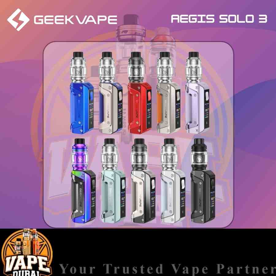 Buy Geekvape Aegis Solo 3 S100 Mod Online UAE