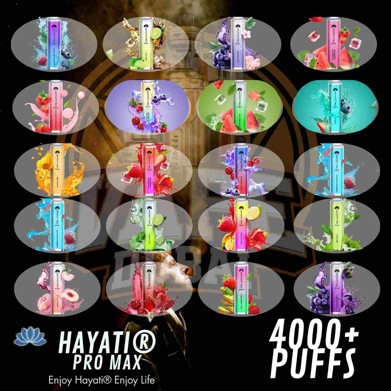 Buy Hayati Pro Max Vape 4000+ Puffs Online – Best Price Dubai