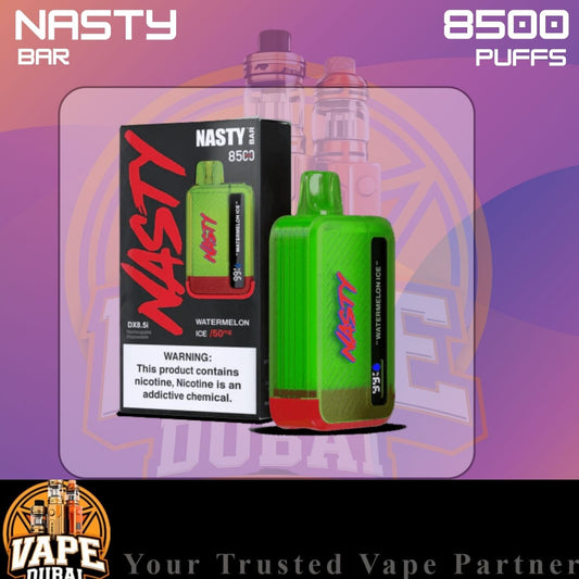 Nasty Bar 8500 Puffs Disposable Pod 20MG Dubai