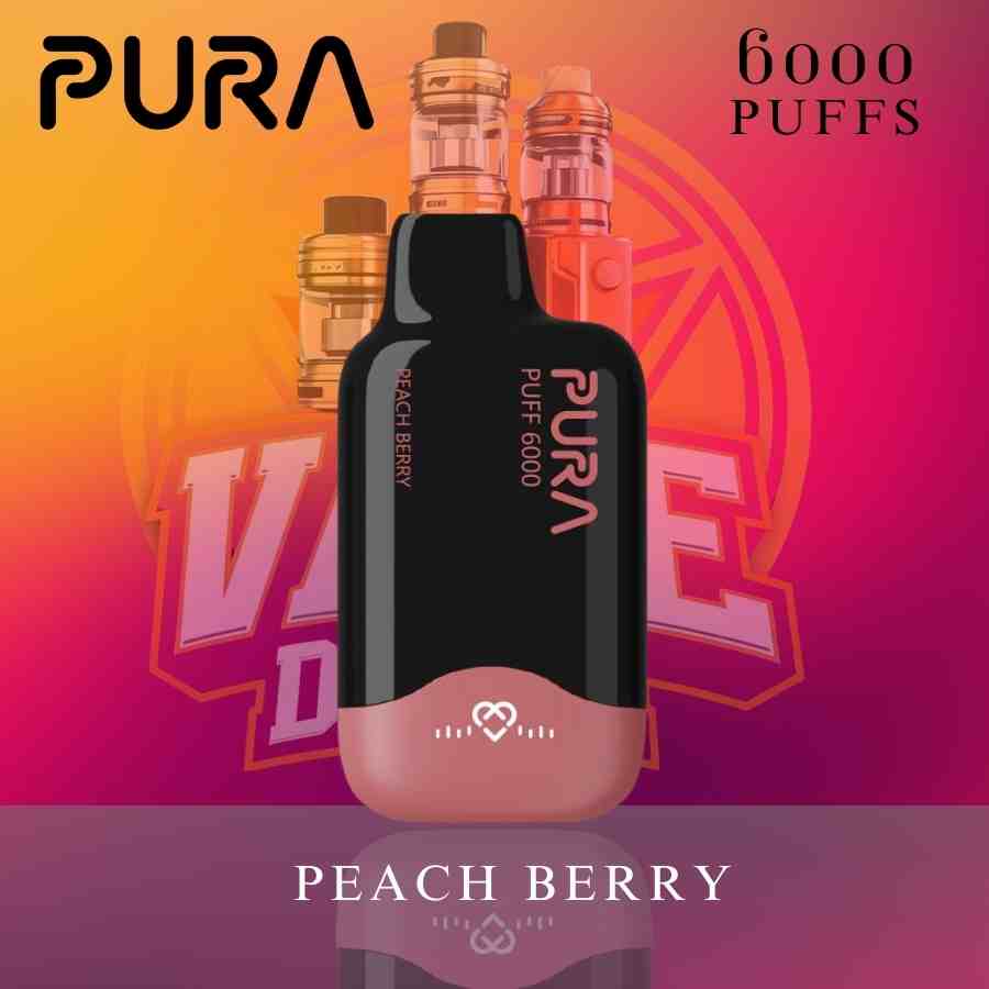 Pura 6000 Puffs Disposable Vape in Dubai UAE 2025