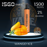 ISGO Paris 1500 Puffs Vape at Best Price in Dubai UAE