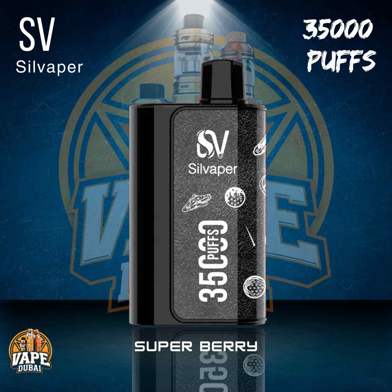 Silvaper 35000 Puffs Vape in Hand – UAE