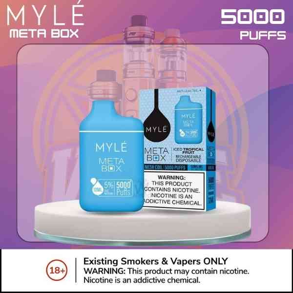 Myle Meta Box 20mg & 50mg Vape Device in Dubai