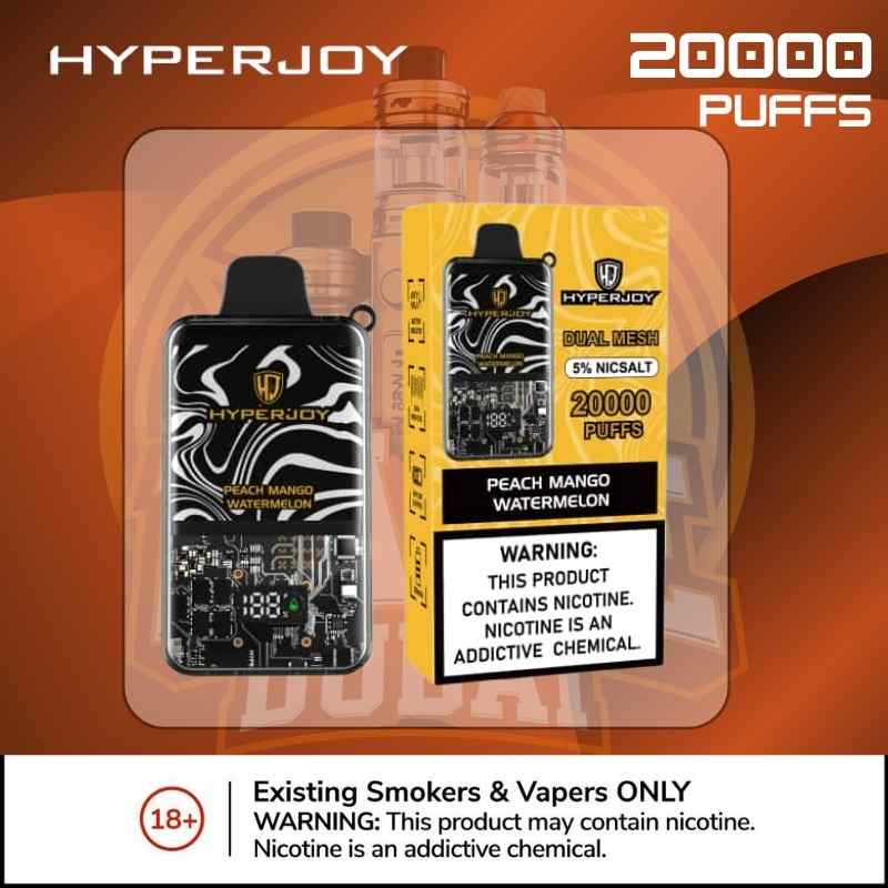Hyperjoy 20000 Puffs Disposable Vape Front View