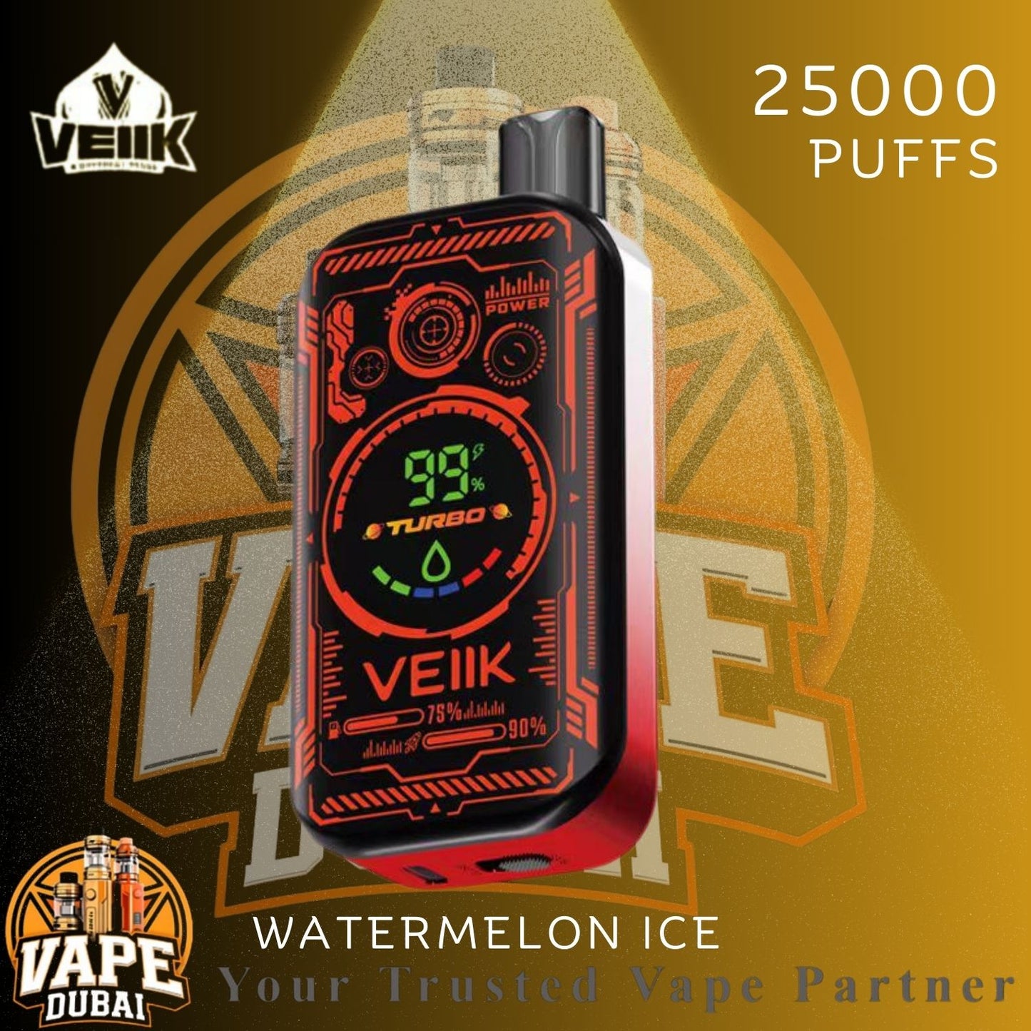 Buy VEIIK 25000 Puffs Disposable Vape – UAE Best Price