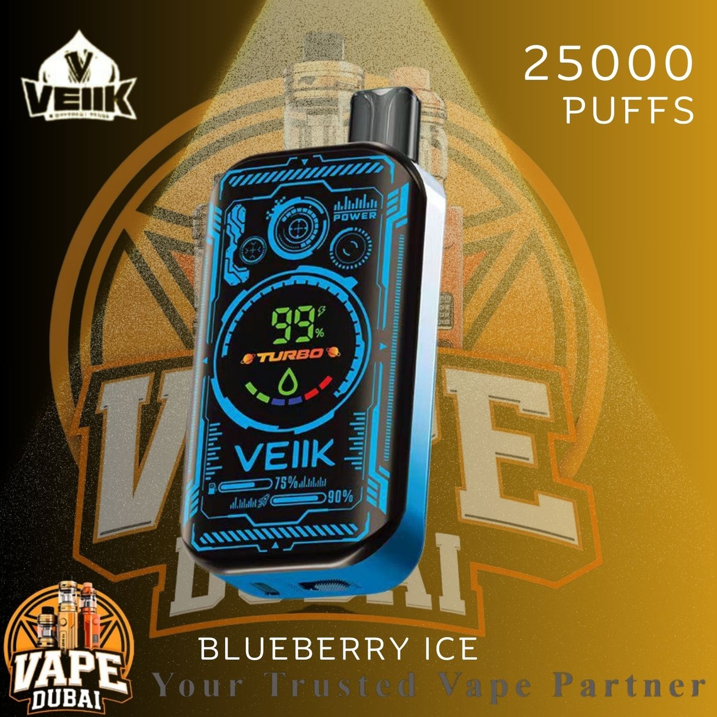 Premium Disposable Vape VEIIK Space Mist – UAE 2025 Edition