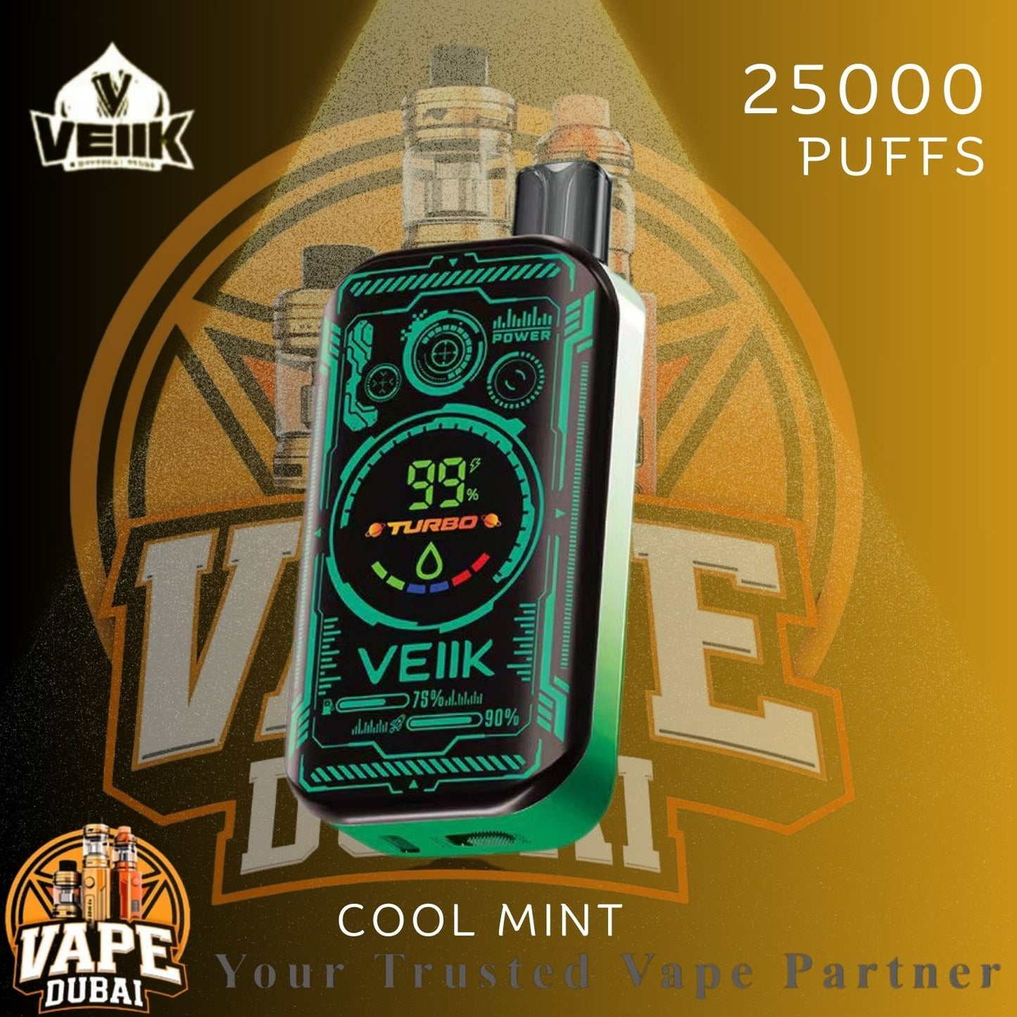 VEIIK 25000 Puffs Vape Device – Available in UAE Online Store
