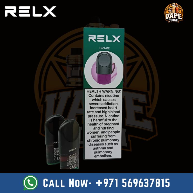 RELX Pod Pro replacement pod displaying 1.9 mL cartridge front view“