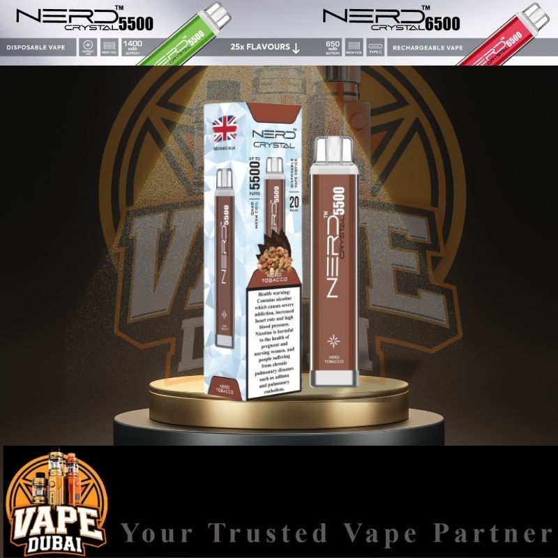 NERD Crystal 5500 Puffs Dubai fast delivery service image