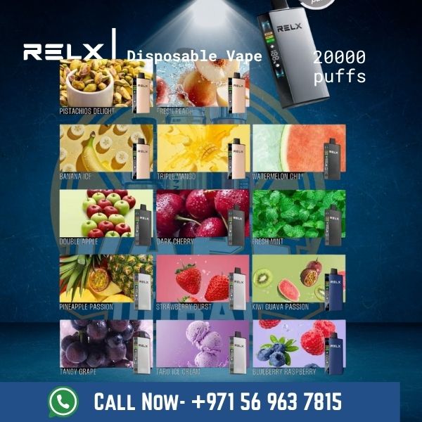 RELX Ace 20000 Puffs Disposable Vape – Premium Performance