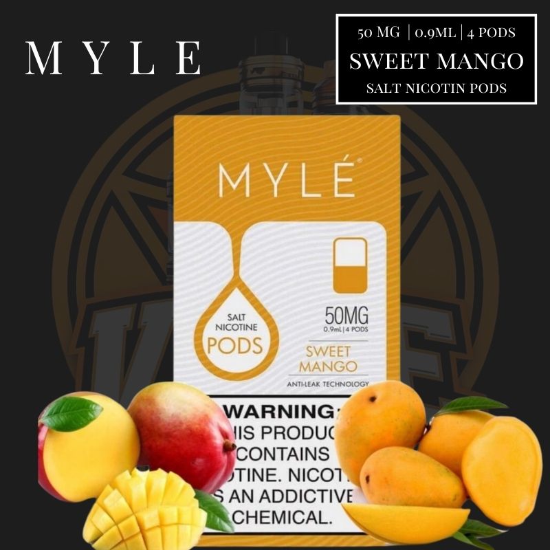 Original MYLE V4 Iced Mint Pods 50mg UAE