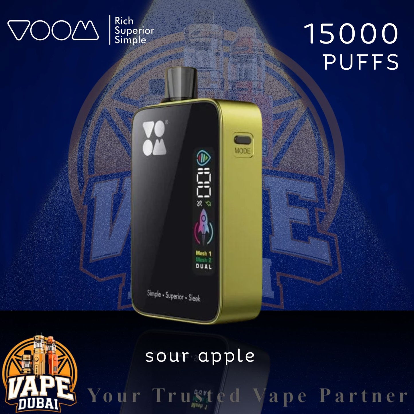 VOOM Brust Long-Lasting Vape Device – Available in Dubai 2025