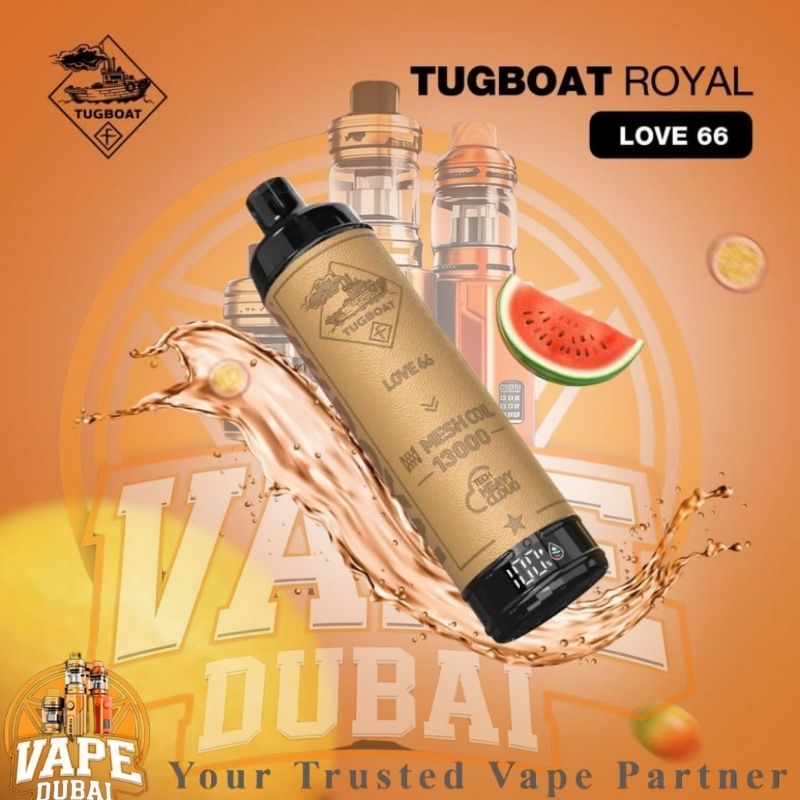 Tugboat 13000 puffs disposable vape product image – Dubai delivery