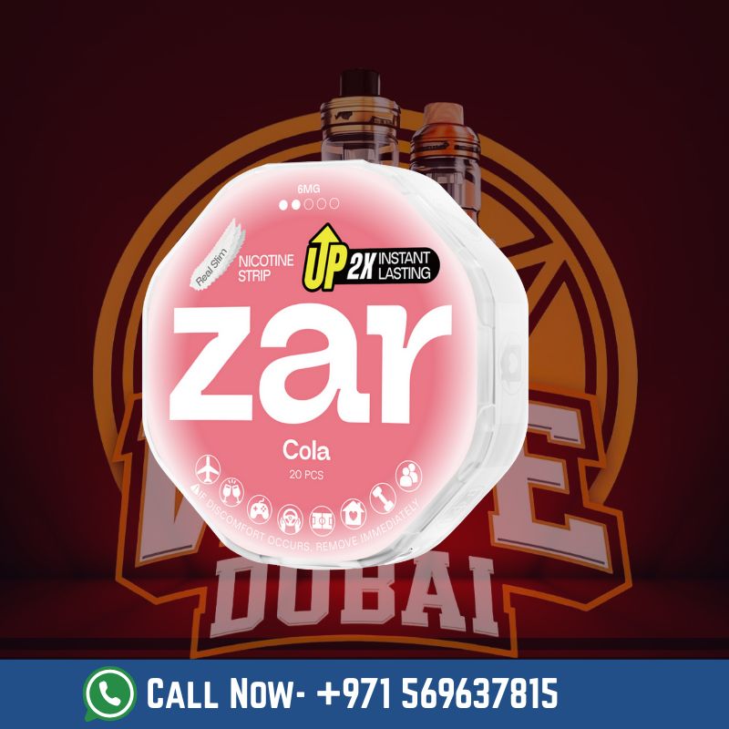 ZAR Nicotine Leaf Strong Tobacco Free Pouch Dubai