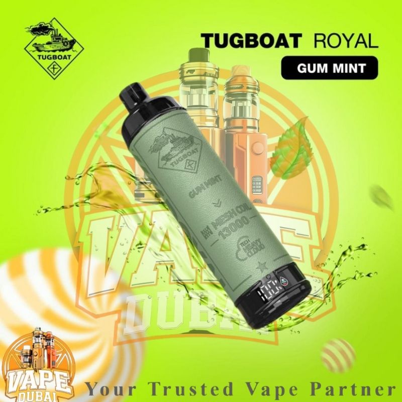 High puff Tugboat vape with mesh coil – Dubai vape shop