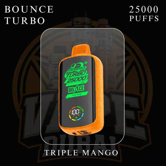 BOUNCE TURBO 25000 Puffs Disposable Vape Dubai UAE