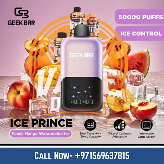 GEEK BAR Ice Prince 50,000 Puffs (50mg)