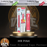 Buy NERD Crystal 5500 Puffs vape device online in Dubai - front view