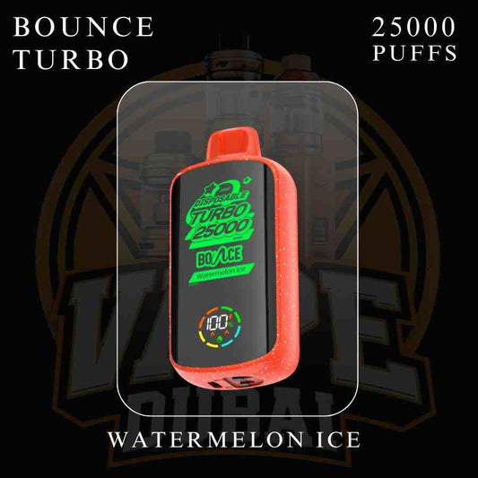 Original Bounce Turbo Disposable Vape 25000 Puffs in Duba