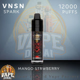 VNSN Spark 12000 puffs Dubai disposable vape device