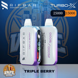 RIFBAR Turbo X 25000 Puffs – Front View – Best Price in Dubai UAE