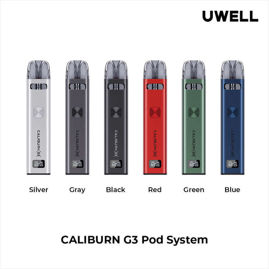 Buy Uwell Caliburn G3 kit 900mAh 25W in Dubai