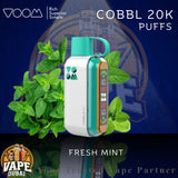 Voom Cobble 20000 Puffs Disposable Vape Dubai Front View