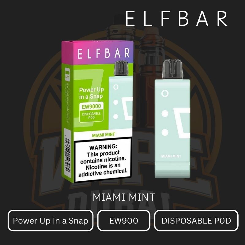 Elf Bar EW9000 9000 Puffs Long Lasting Vape in UAE