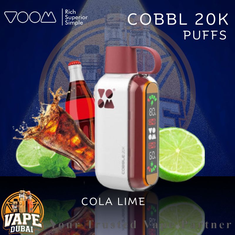 Long-lasting Voom Cobble 20000 Vape – Dubai Edition