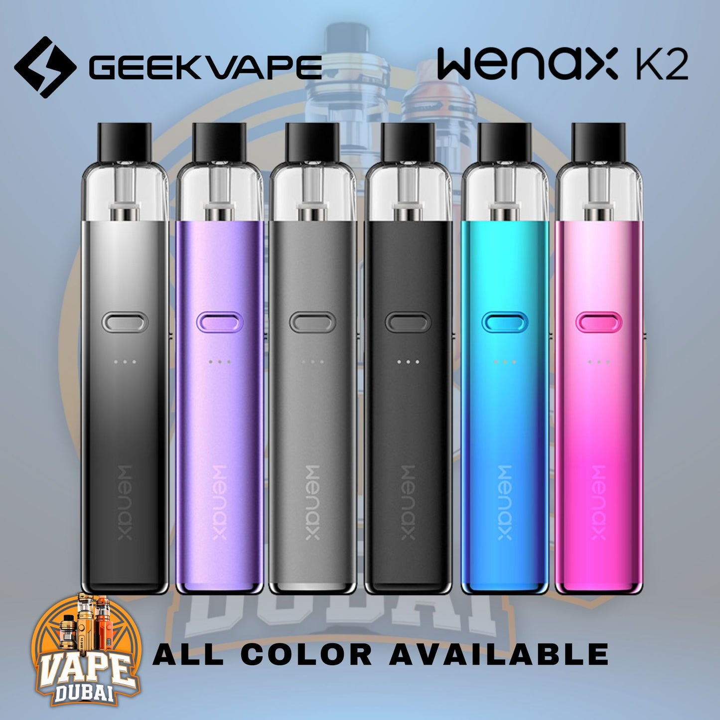 Top Features of Geekvape Wenax K2 18W 1000mAh for MTL Vaping