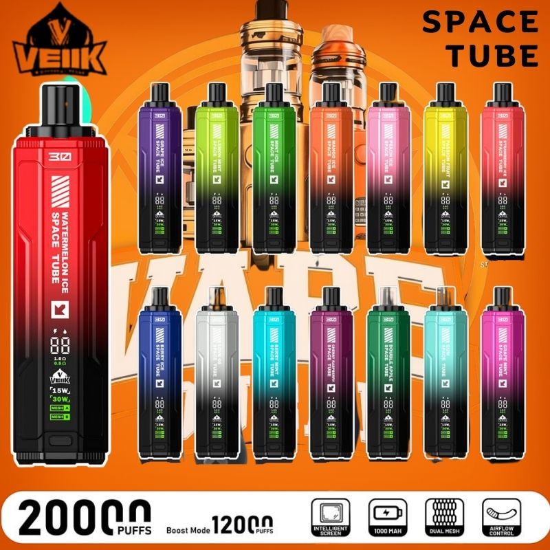 Buy Vellk Space Tube 20000 puffs vape online in Dubai