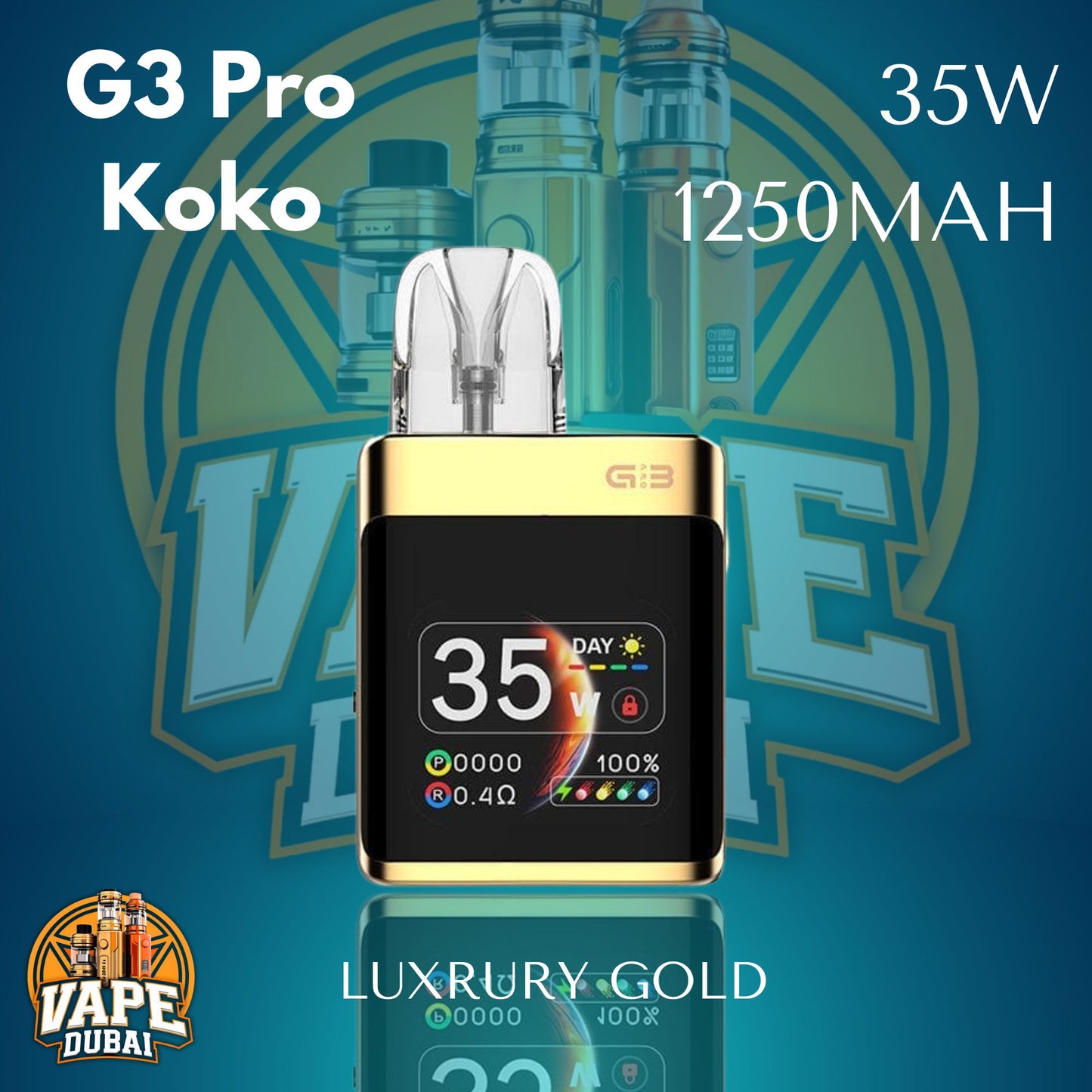 Uwell Caliburn G3 Pro KOKO Pod System Kit Price in Dubai UAE – Charging Port