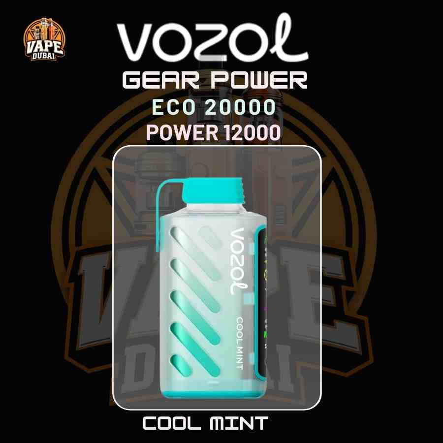 VOZOL Gear Power 20000 puffs disposable vape packaging