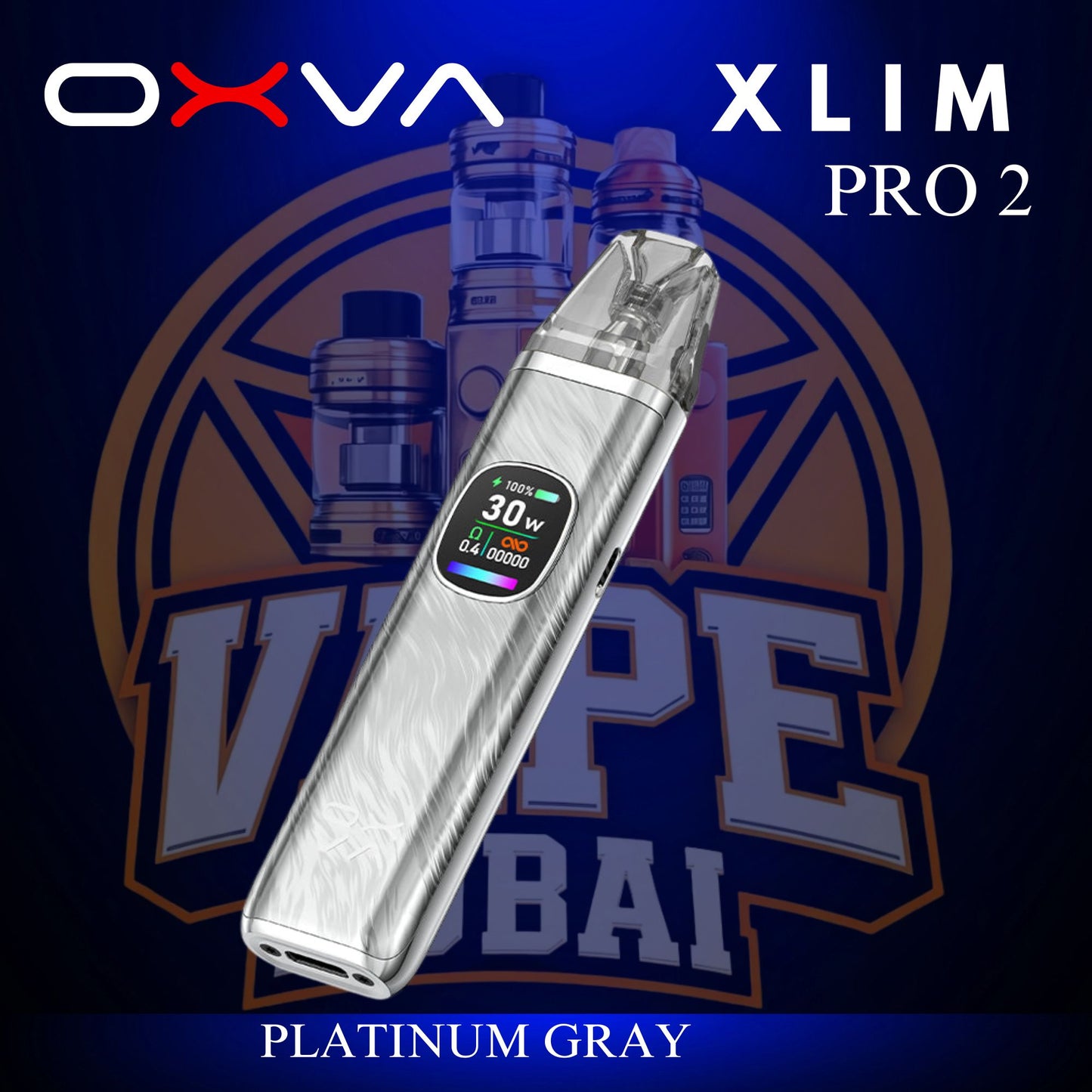 OXVA XLIM Pro 2 1300mAh Pod Kit Price in Dubai UAE – Front View