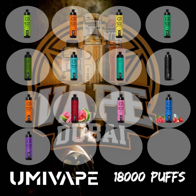 Dubai Edition UMIVAPE 18000 Puffs Vape Bar