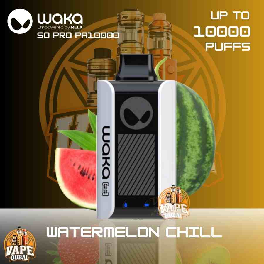 WAKA 10K Puffs Vape Device – Long-Lasting Disposable Vape Dubai