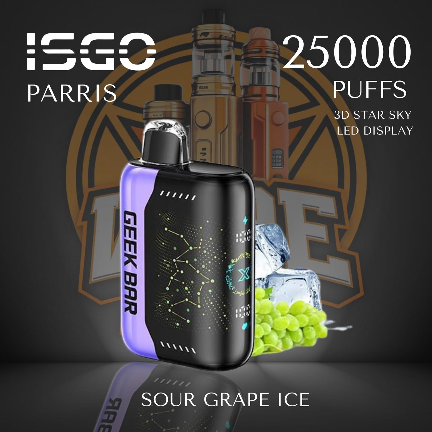 GEEK BAR PLUS X 25000 PUFFS DISPOSIABLE IN UAE