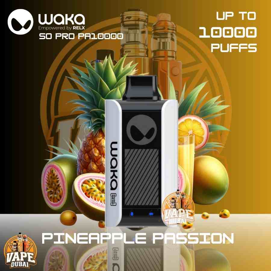 Close-up of WAKA Sopro 10000 Puffs Vape Mouthpiece – Premium Quality