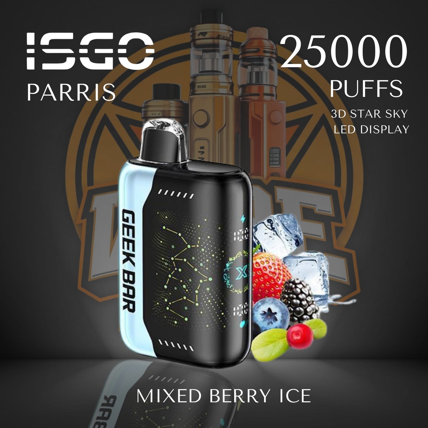 GEEK BAR PLUS X 25000 PUFFS DISPOSIABLE IN UAE
