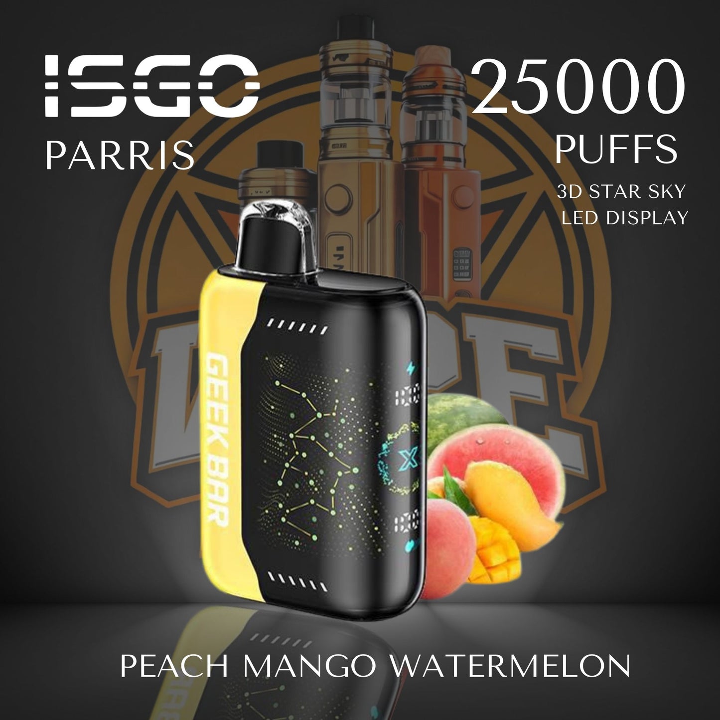GEEK BAR PLUS X 25000 PUFFS DISPOSIABLE IN UAE