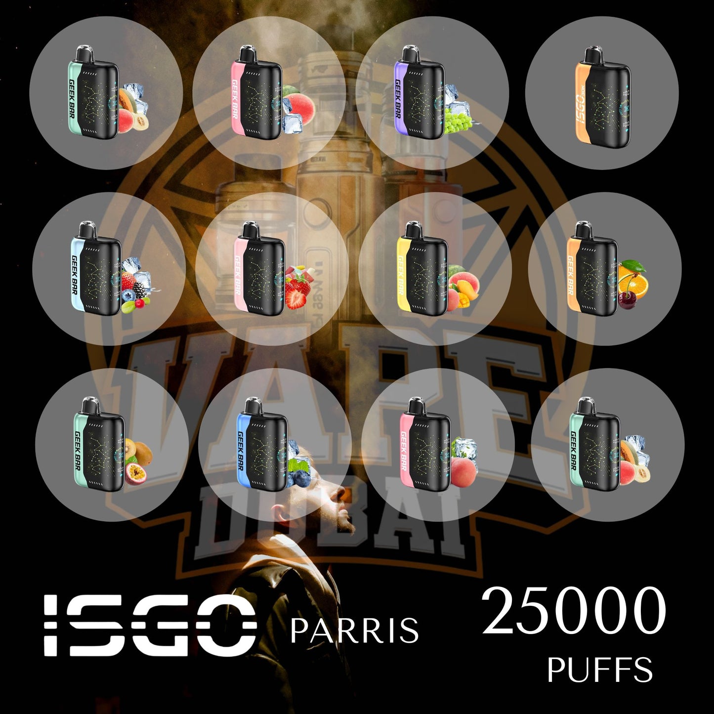 GEEK BAR PLUS X 25000 PUFFS DISPOSIABLE IN UAE